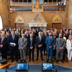 Dr Maurizio Bragagni OBE participated in the Annual Meeting of the San Marino Diplomatic and Consular Corps 