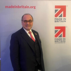 Keynote speaker at Made in Britain Impact Awards 2025